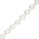 Czech Pinch beads Perlen 5x3mm Crystal ab 00030/28701